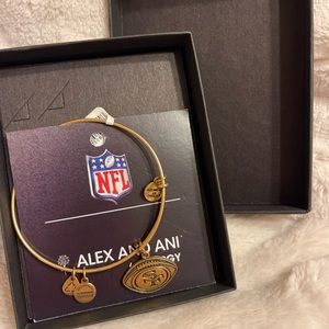 Alex and Ani 49er expandable bracelet